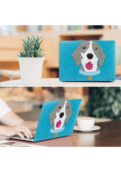 Macbook Pro Kılıf 13inç M1-M2 A1706 A1708 A1989 A2159 A2251 A2289 A2338 ile Uyumlu Dog01NL fırsatları