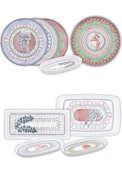 Spring Kahvaltı Takımı 6 Kişilik 15 Parça Set 1