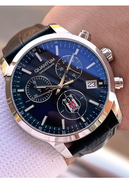 Beşiktaşlı Lisanslı Italyan Tasarım Bileklik Hediyeli 10 Atm Taraftar Kol Saati EBJK1091.361 fiyatları