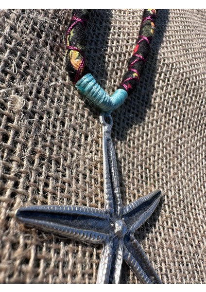 Tarz Deniz Yıldızı Figürlü Kolye modelleri