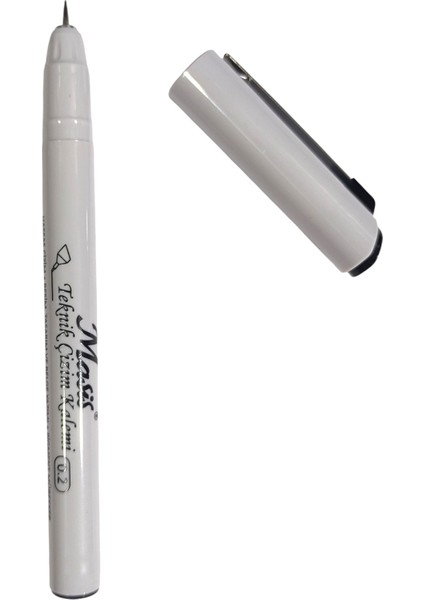 Teknik Çizim Kalemi Kaligrafi Kalemi 0.2 mm Siyah fiyatları