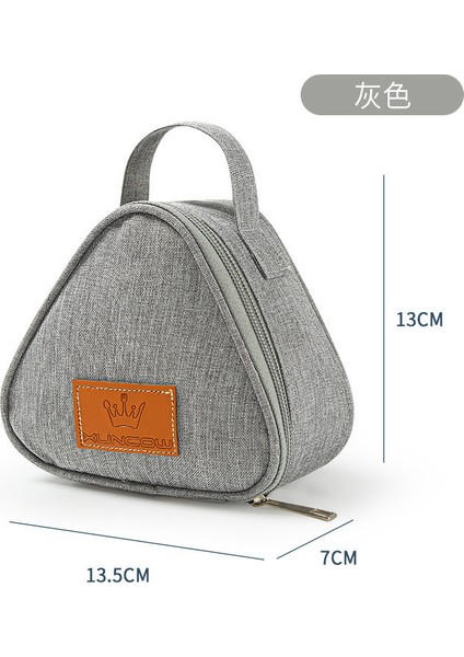 Çocuk Sevimli Üçgen Pirinç Topu Yalıtım Çantası (Yurt Dışından)