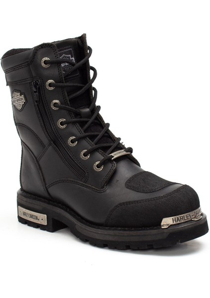 Harley Davidson Riddick Erkek Siyah Deri Bot