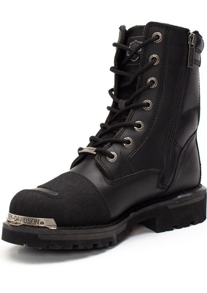 Harley Davidson Riddick Erkek Siyah Deri Bot