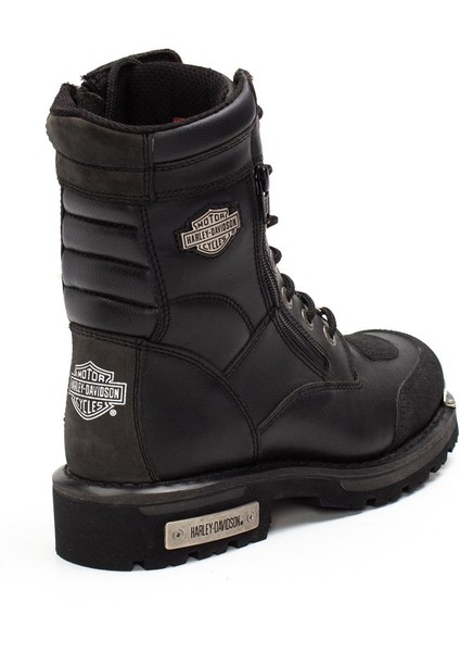 Harley Davidson Riddick Erkek Siyah Deri Bot