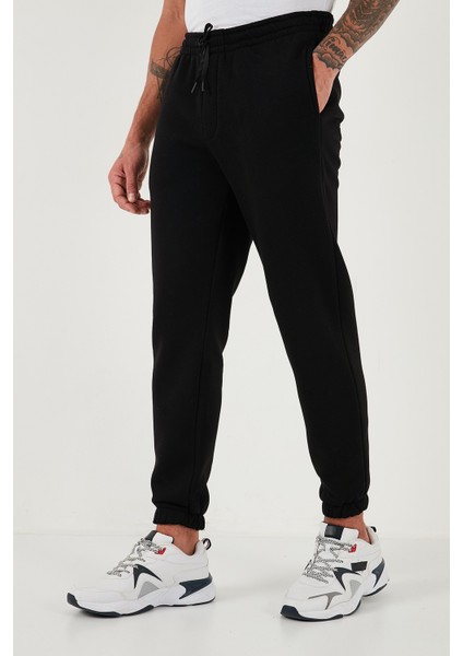 Pamuklu Regular Fit Normal Bel Lastikli Paça Cepli Eşofman Altı Erkek Eşofman Altı 59080153W4 indirimleri