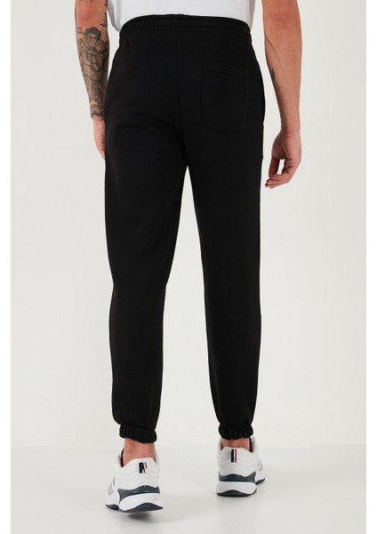 Pamuklu Regular Fit Normal Bel Lastikli Paça Cepli Eşofman Altı Erkek Eşofman Altı 59080153W4