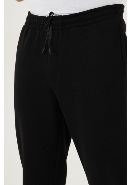 Pamuklu Regular Fit Normal Bel Lastikli Paça Cepli Eşofman Altı Erkek Eşofman Altı 59080153W4