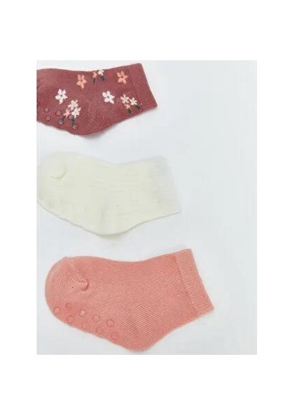 Lcw Kids Baskılı Kız Çocuk Soket Çorap 5'li (W5)