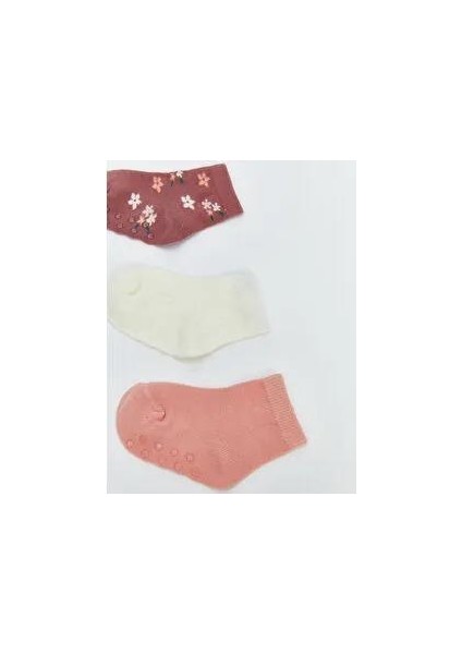 Lcw Kids Baskılı Kız Çocuk Soket Çorap 5'li (W5) fırsatları