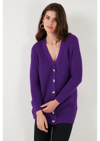 % 100 Soft Akrilik Triko Örme Uzun Hırka Kadın HIRKA 4615044 fırsatları