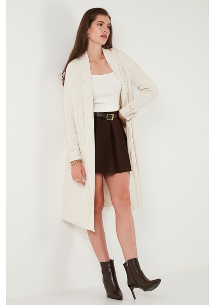 % 100 Akrilik Triko Örme Uzun Hırka Bayan Hırka 4615212 fırsatları