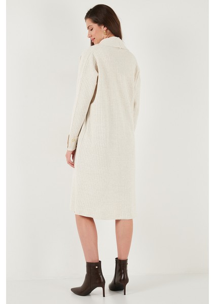 % 100 Akrilik Triko Örme Uzun Hırka Bayan Hırka 4615212