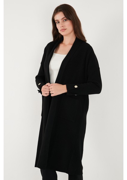 % 100 Akrilik Triko Örme Uzun Hırka Bayan Hırka 4615212 modelleri