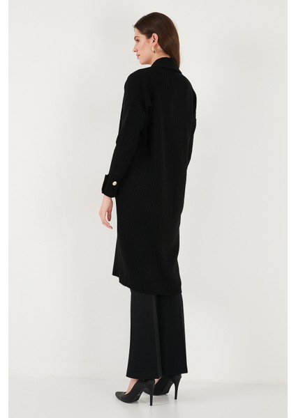% 100 Akrilik Triko Örme Uzun Hırka Bayan Hırka 4615212
