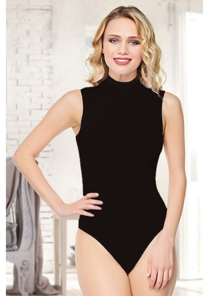 Kadın Balıkçı Yaka % 47 Modal % 47 Cotton % 6 Elastane Kancalı Body