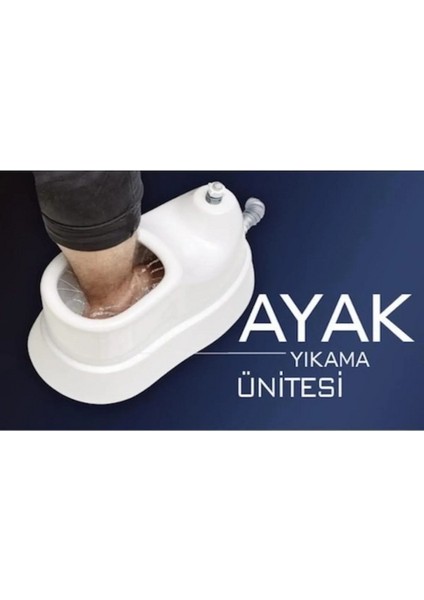 Ayak Yıkama Ünitesi Abdest Matik Yaşlı ve Hasta Ayak Ürünü