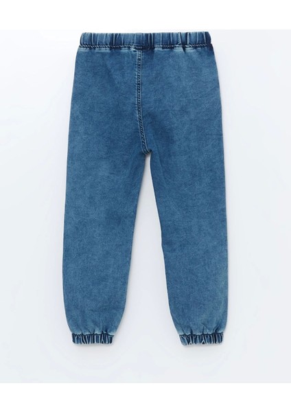 Lcw Kids Indigo Beli Lastikli Basic Erkek Çocuk Jean Pantolon modelleri