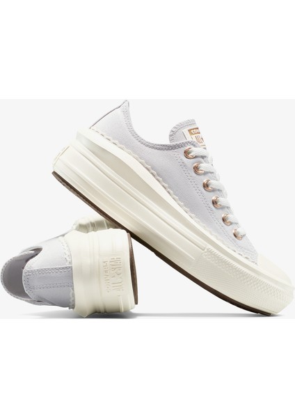 Chuck Taylor All Star Move Kadın Gri SNEAKER.095