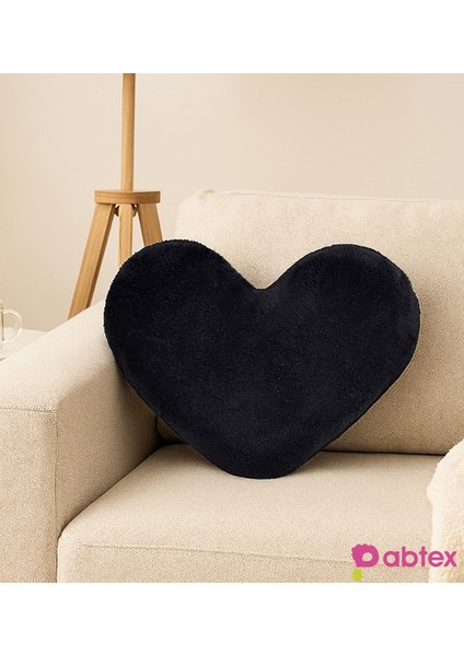 Harika Peluş Dekoratif Kalp Minder Yastık Kırlent Ithal Toscano