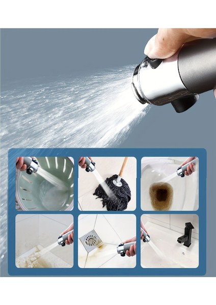 Masaj Etkili Ayarlanabilir Çok Fonksiyonlu Filtreli Arıtmalı Duş Başlığı El Duşu modelleri