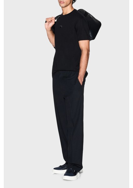 % 100 Pamuk Regular Fit Bisiklet Yaka Logolu T Shirt Erkek T Shirt XM001479 AF10364 UC001 fiyatları