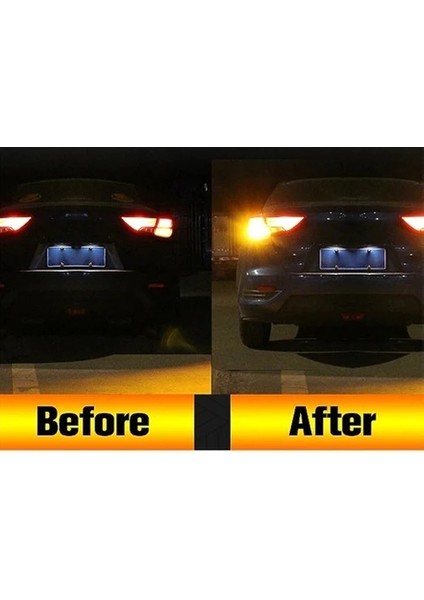 Oto Sinyal Ampulü 144 LED Turuncu Sinyal Ampulü Tak Kullan fırsatları
