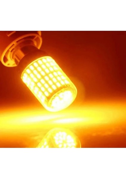 Oto Sinyal Ampulü 144 LED Turuncu Sinyal Ampulü Tak Kullan indirimleri