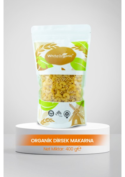 Organik Dirsek Makarna 400 gr