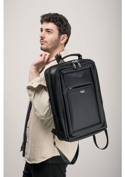Erkek Sırt Laptop Çantası Siyah 51860 fiyatları