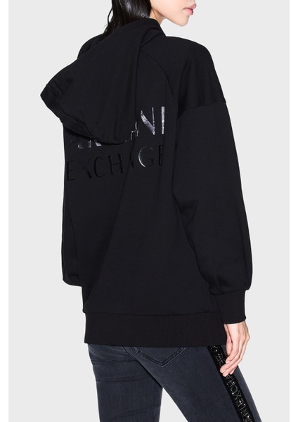 Pamuklu Loose Fit Kapüşonlu Sırtta Logo Detaylı Sweat Bayan Sweat XW000748 AF16114 UC001 modelleri