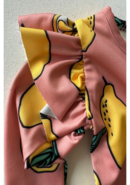 UV Korumalı Bebek Fırfırlı Uzun Kollu Mayo – Güneş Korumalı Bebek Mayo_RG337 fiyatları