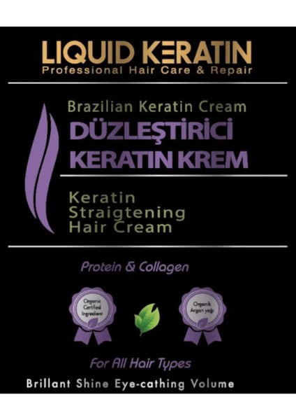 Saç Keratin Bakım Kremi - Kuru, Sert, Yıpranmış Kabaran Saçlar Için Pürüzsüz Yumuşak Nemli (500ML) fırsatları