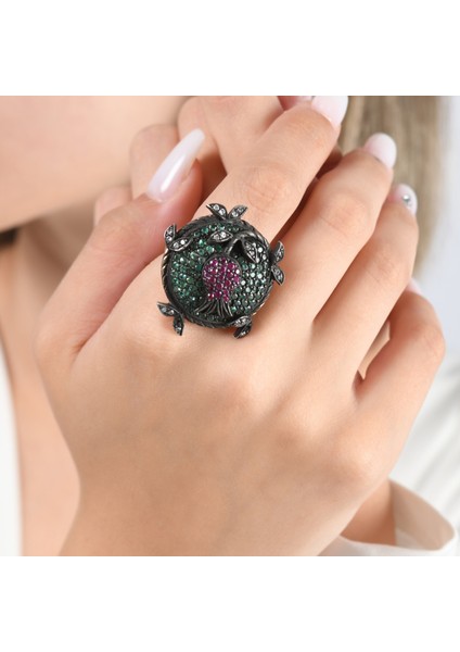 4.00 Karat Pırlanta Zümrüt Yüzük, Gerçek Pırlanta, Sertifikalı Mücevher fiyatları