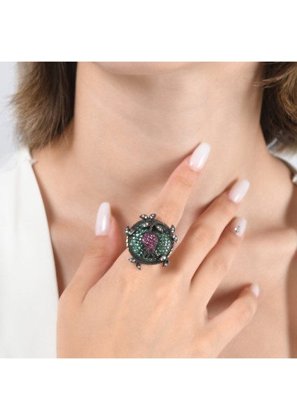 4.00 Karat Pırlanta Zümrüt Yüzük, Gerçek Pırlanta, Sertifikalı Mücevher modelleri