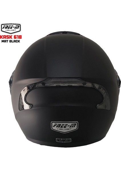 Free-M 618 Yarım Kask Mat Siyah(Güneş Vizörlü) modelleri
