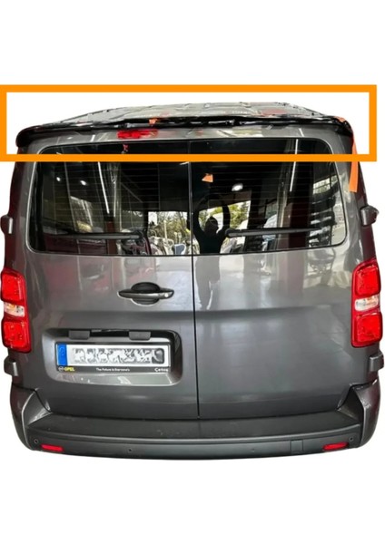 Citroen Space Tourer Çift Kapı Spoiler (( Boyasız ))