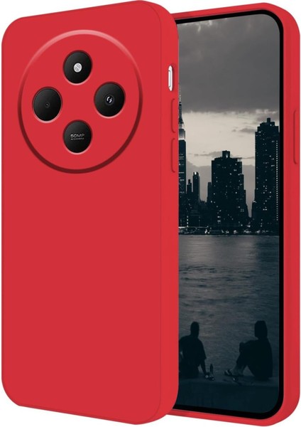 Redmi 14C Uyumlu Içi Kadife Kaplı Dışı Yumuşak Renkli Lansman Kılıf fırsatları