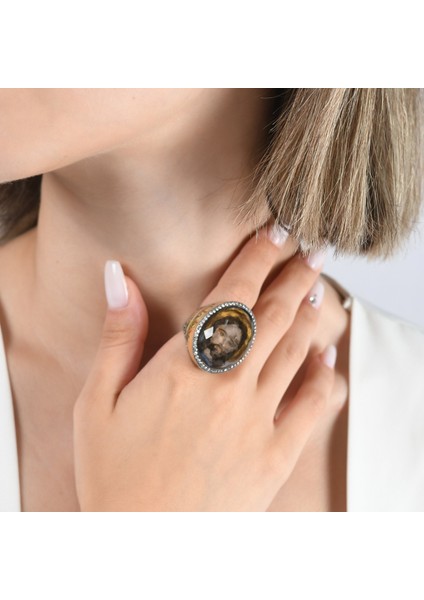 1.90 Karat Pırlanta Yüzük, Hz. Isa Motifli, Gerçek Pırlanta, Sertifikalı Mücevher fiyatları