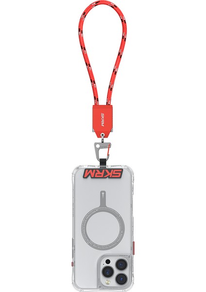 Dynove Serisi Type-C To Type-C Bilek Askı Ipi Tasarımlı Şarj ve Data Kablosu Kırmızı fiyatları