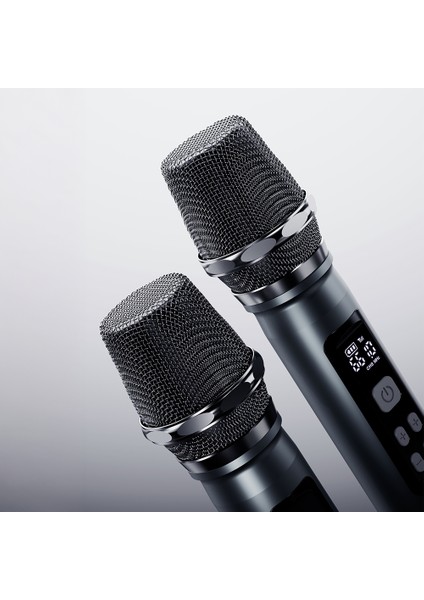 Titan 2 Serisi Rgb Işıklı Çift Mikrofonlu Tws Bluetooth Speaker Hoparlör V5.3 5000MAH Siyah