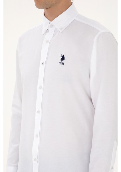 Erkek Beyaz Gömlek Basic 50307668-VR013