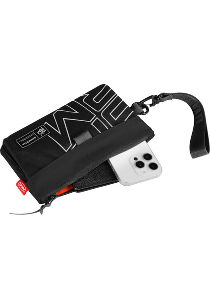 Clutch Jager Boyun Askı Kayışlı Çapraz Vücut Çantası Siyah fırsatları