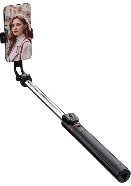 WI-SE015 Canlı Yayın Dolgu Işıklı Teleskopik Tripod ve Selfie Çubuğu Siyah modelleri