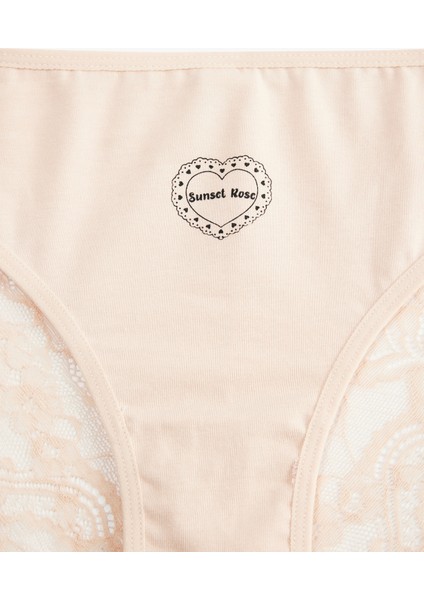 Arkası Dantel Detaylı Baskılı Brazilian Külot modelleri