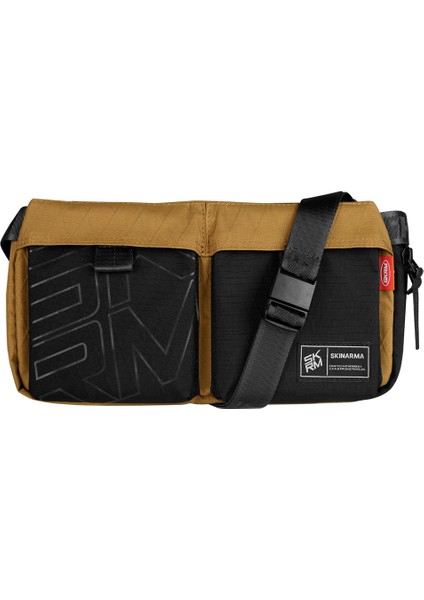 Jager Naylon Scout Boyun Askı Kayışlı Çapraz Vücut Çantası Kahverengi