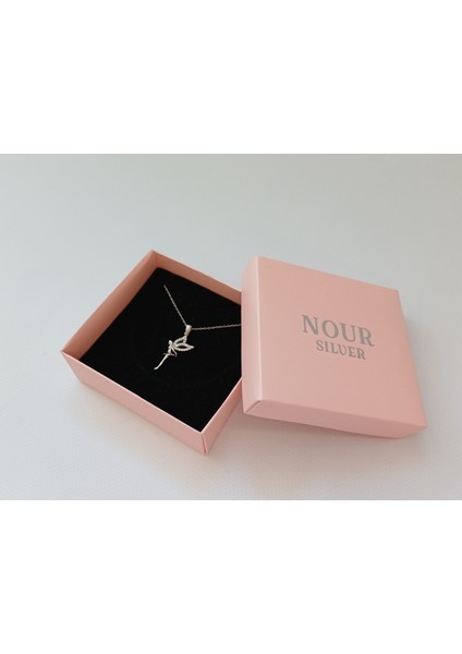 925 Ayar Kadın Gümüş Peri Kolye modelleri