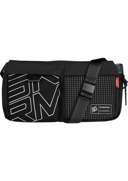 Jager Naylon Scout Boyun Askı Kayışlı Çapraz Vücut Çantası Siyah