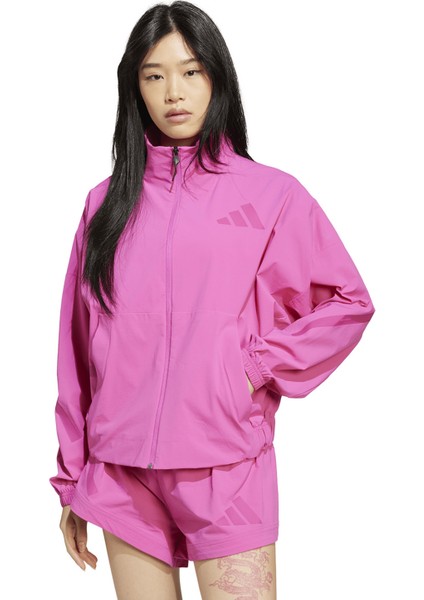 Adi̇das Zne Wv Tt Kadın Pembe Sweatshirt