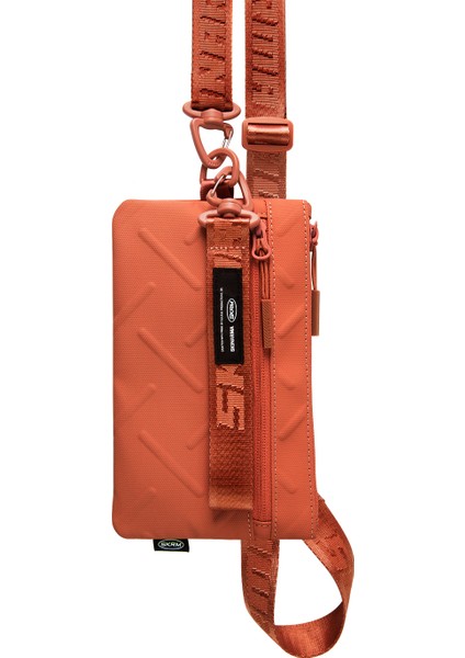 Clutch Juno Boyun Askı Kayışlı Çapraz Vücut Çantası Turuncu fırsatları